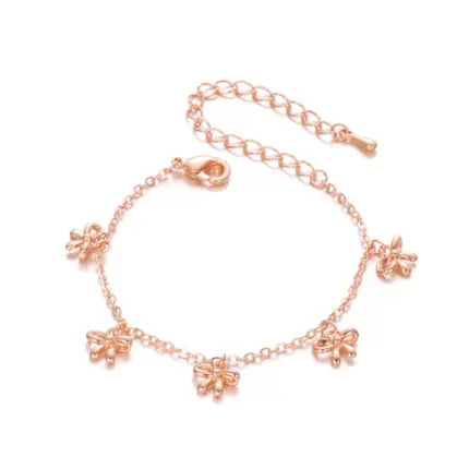 Kids Charm Bracelets: Five Bows Charms for Girls - Perfect Gifts for Best Friends