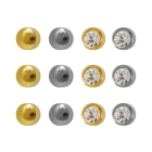 Studex Plus Regular Assorted Balls & Crystals Gold & Stainless