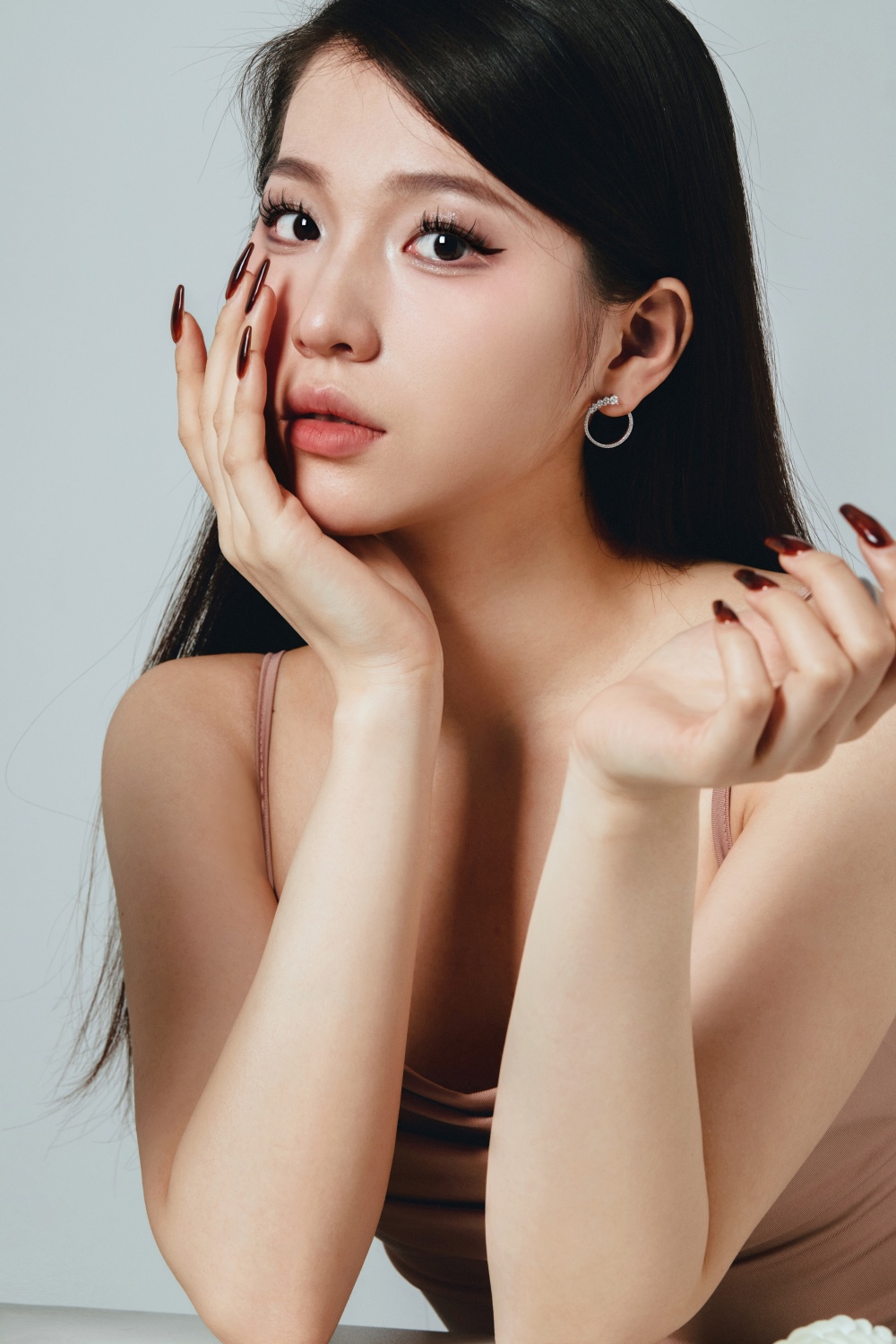 Exquisite YK Beauty Sterling Silver Zircon Earrings with Rhodium-Plating and CZ Stones - Image 2