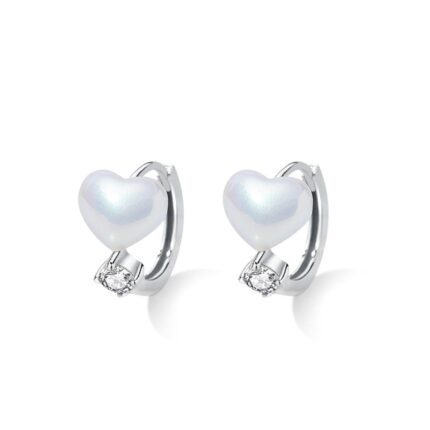 Elegant 925 Silver Moonstone Pendant with Rhodium Finish