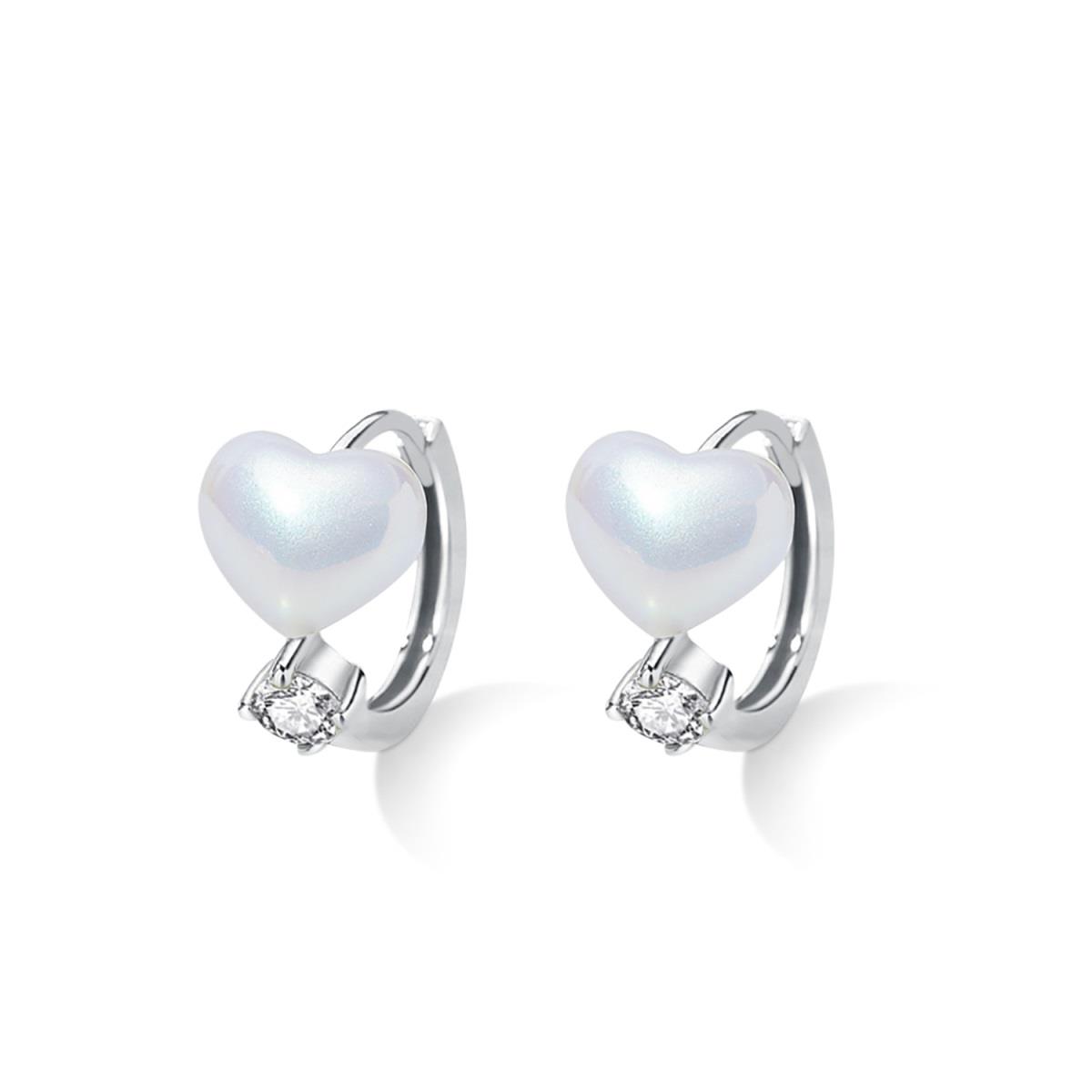 Elegant 925 Silver Moonstone Pendant with Rhodium Finish