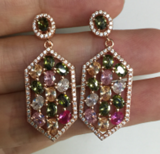 YK Beauty Teen Yk 925-20 Earrings