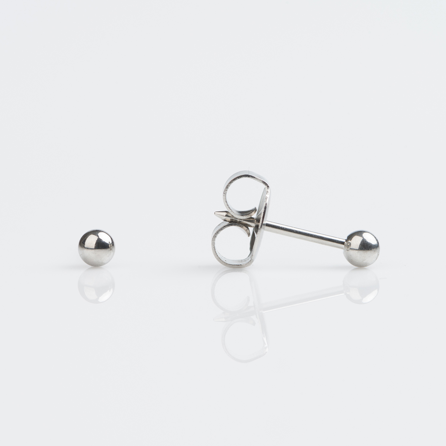 Studex Sensitive Stainless 3mm Ball Earrings