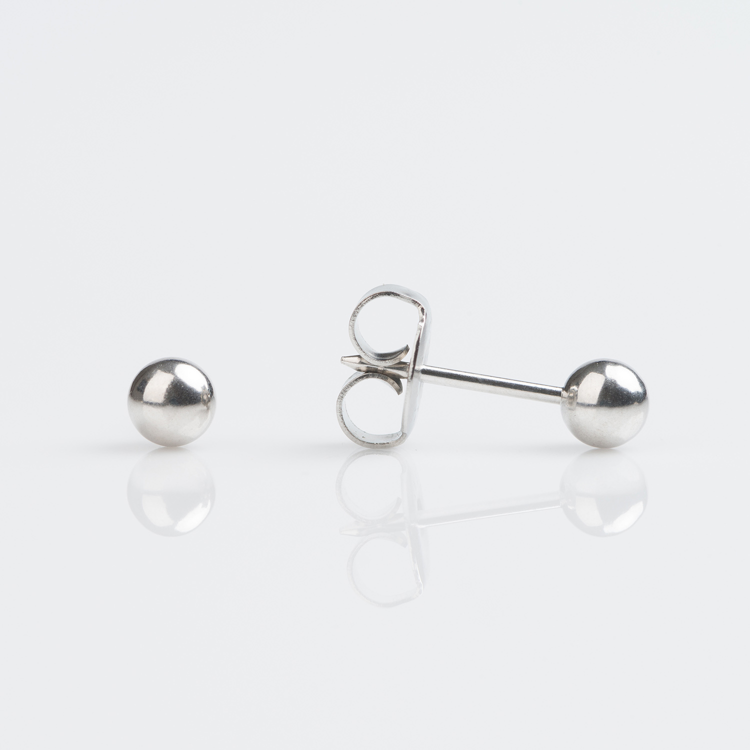 Studex Sensitive Stainless Steel 4mm Ball Stud Earring